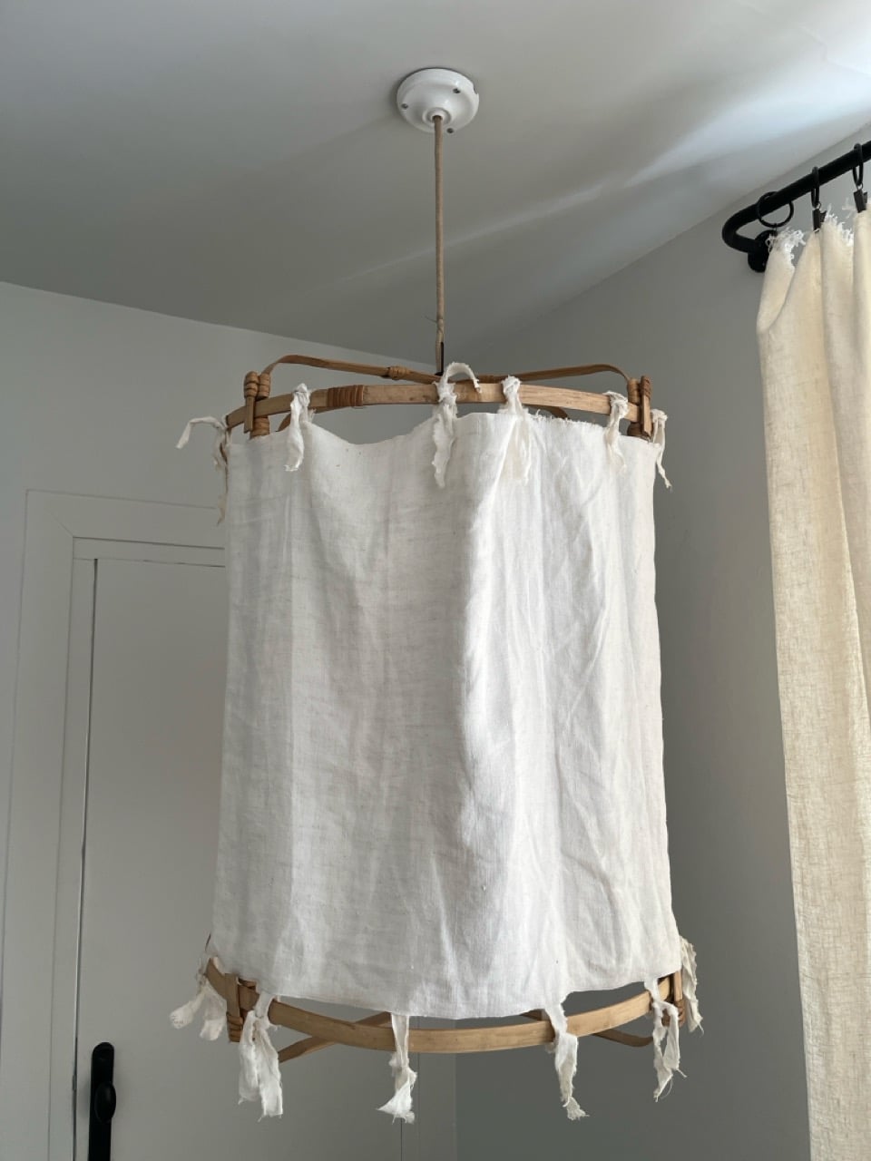 Suspension Bambou & Lin Ancien XL • CHEZ les VOISINS