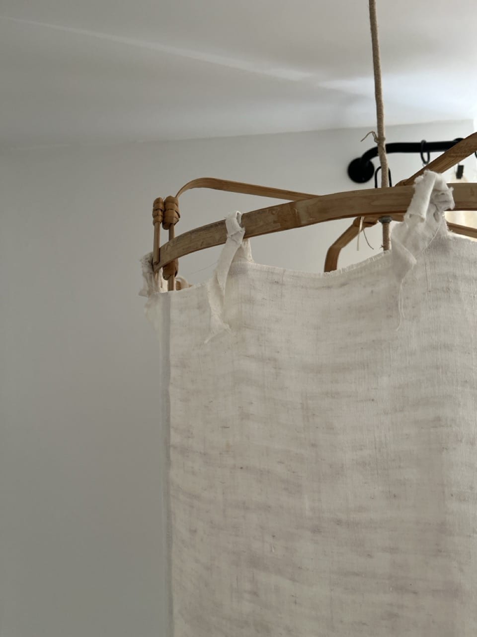 Suspension Bambou & Lin Ancien XL • CHEZ les VOISINS – Image 5