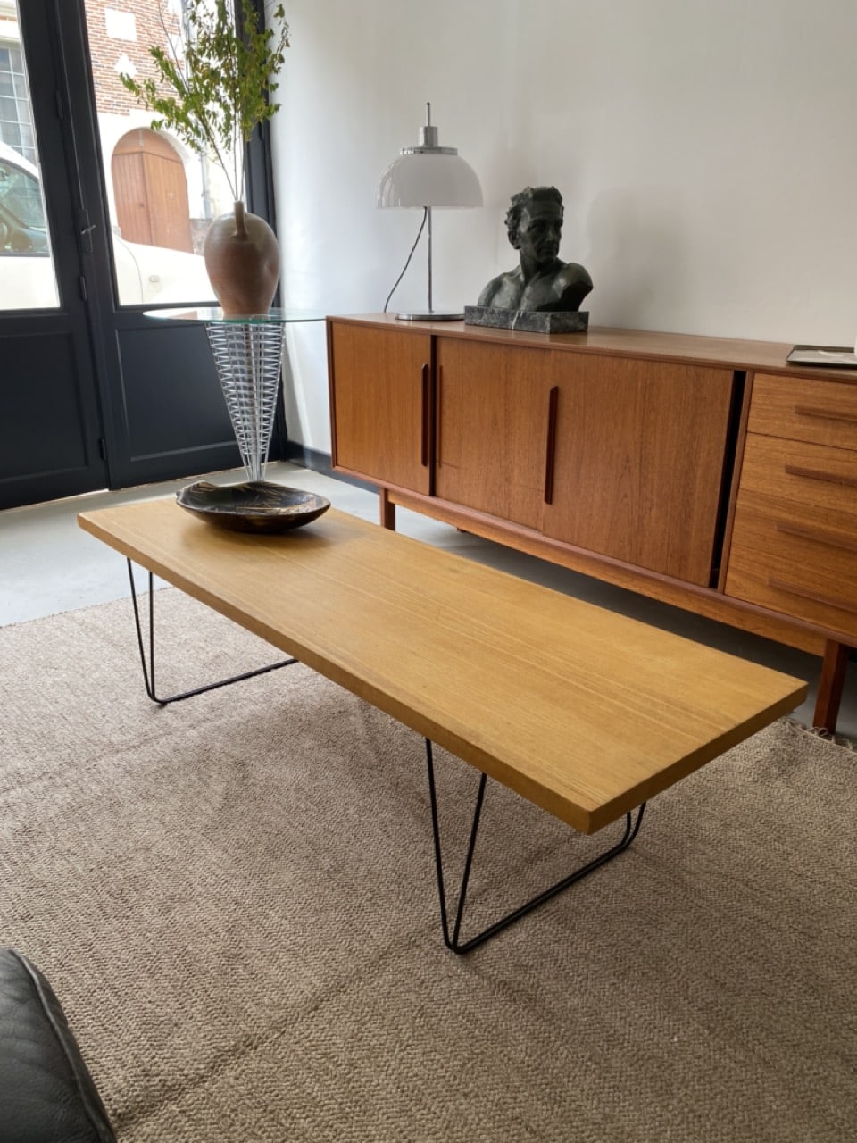 Table basse vintage Pierre Paulin "CM 191", Edition Thonet, 1970 – Image 6