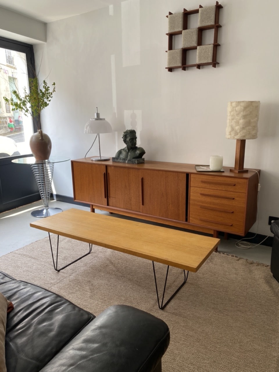 Table basse vintage Pierre Paulin "CM 191", Edition Thonet, 1970 – Image 5