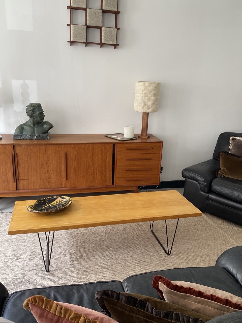Table basse vintage Pierre Paulin "CM 191", Edition Thonet, 1970 – Image 4