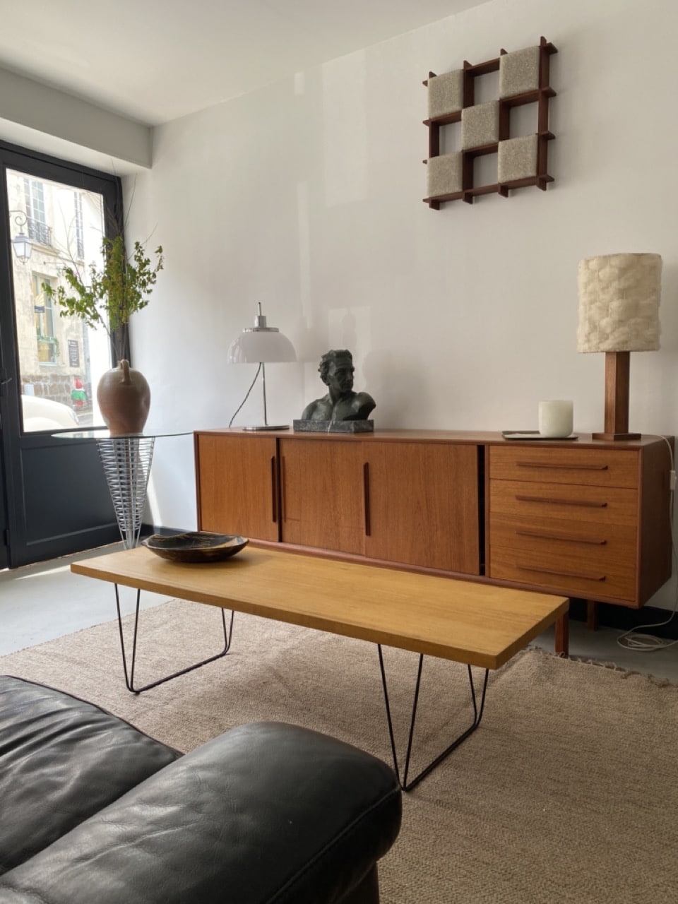 Table basse vintage Pierre Paulin "CM 191", Edition Thonet, 1970 – Image 2