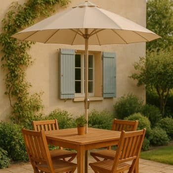 Parasol inclinable “Brown Rice”