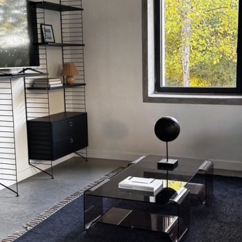 Table basse vintage Michel Dumas pour Roche Bobois, années 70