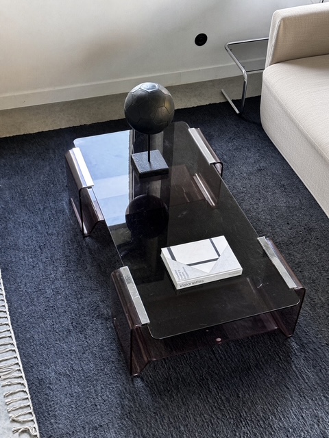Table basse vintage Michel Dumas pour Roche Bobois, années 70 – Image 3