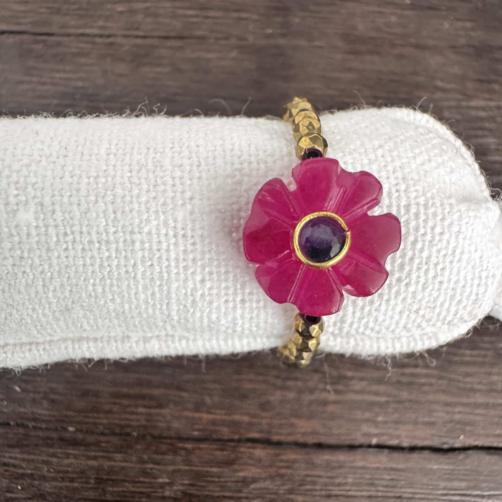 Bague Mini Flower• Le monde est stone – Image 5