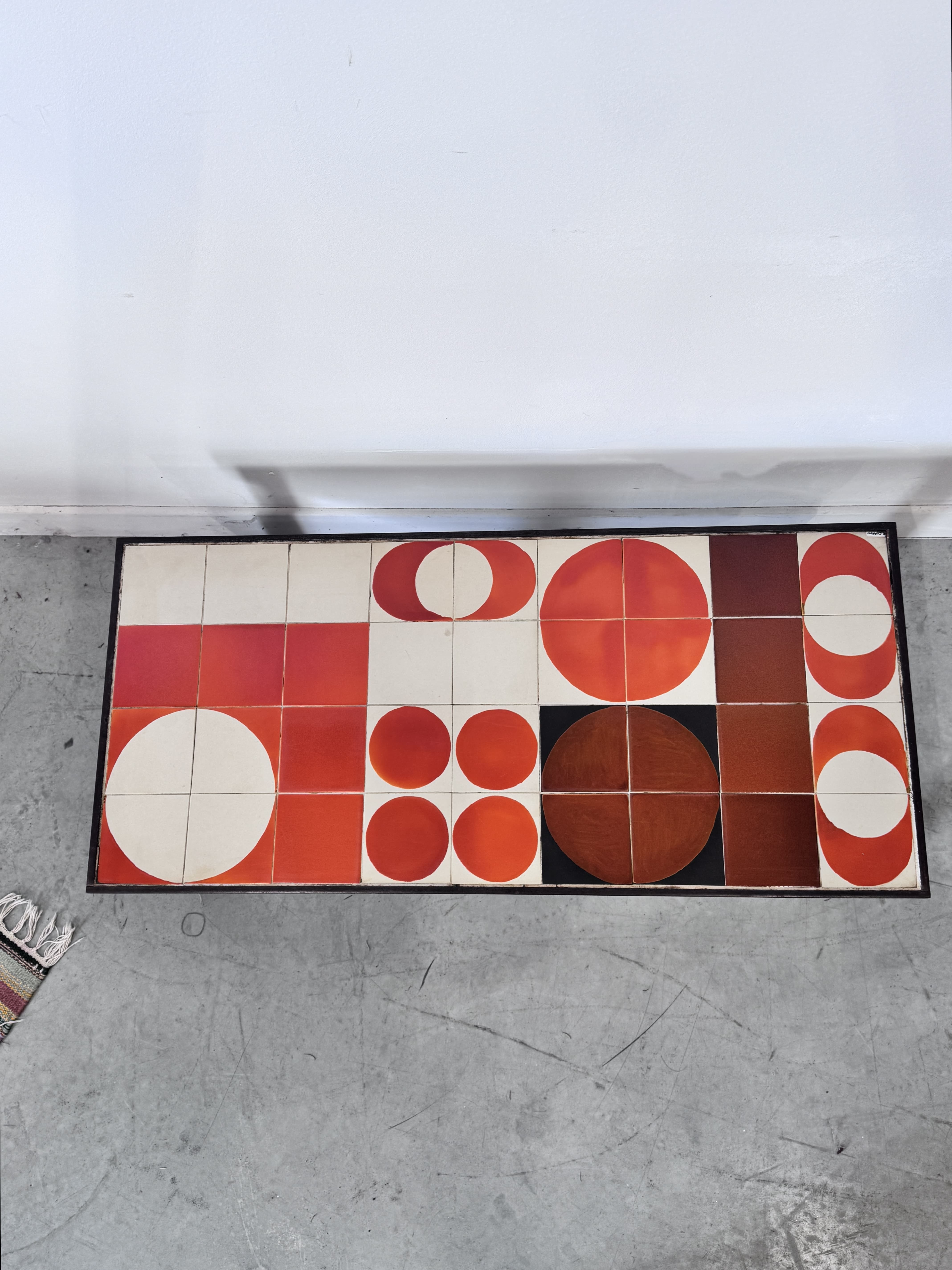 Table basse vintage en céramique par Roger Capron – Image 2