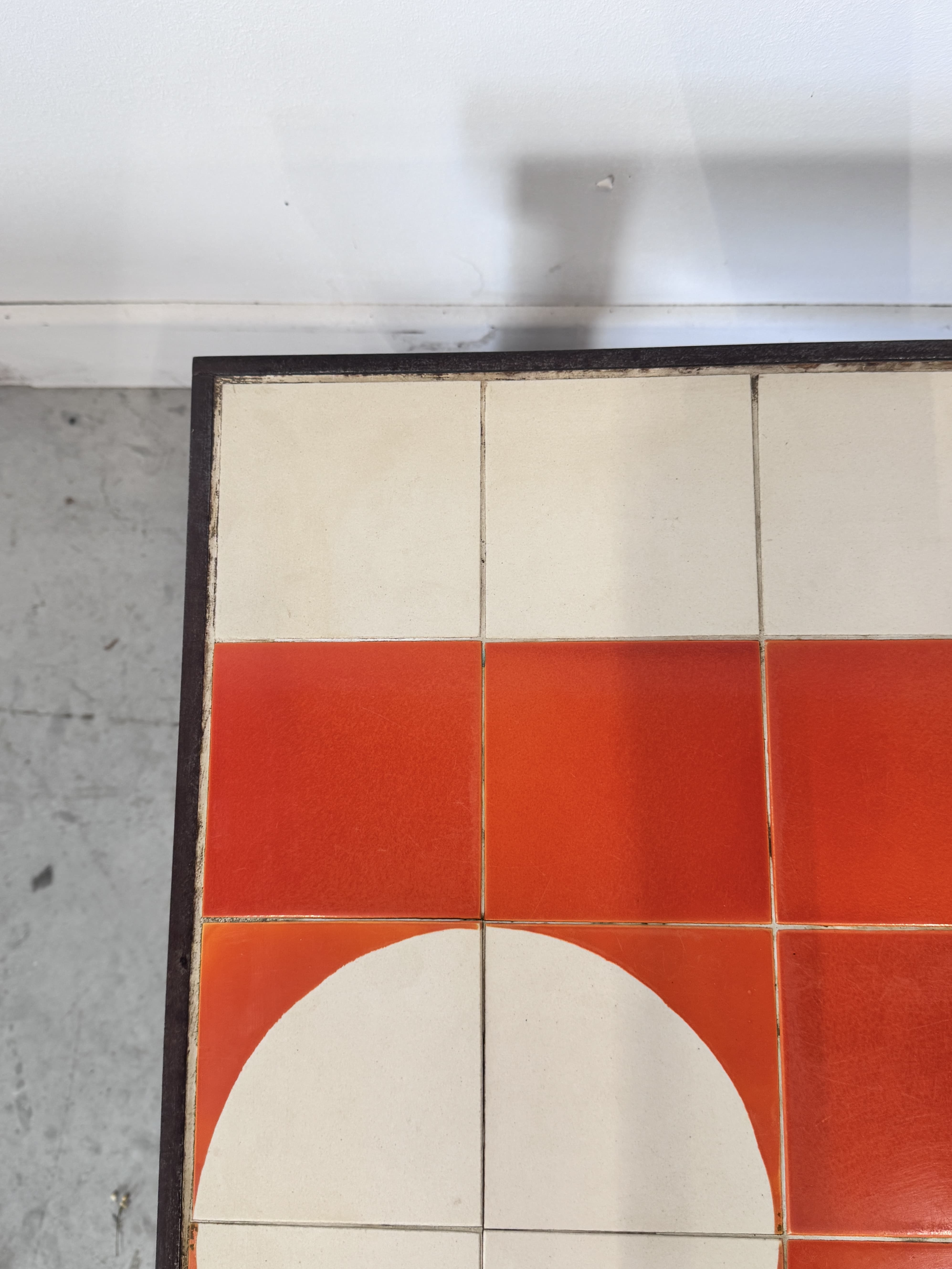 Table basse vintage en céramique par Roger Capron – Image 4