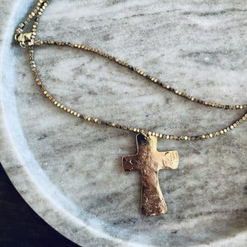 Sautoir Croix • Le monde est stone