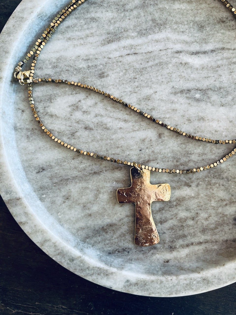 Sautoir Croix • Le monde est stone