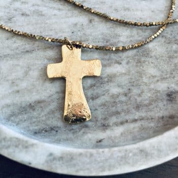 Sautoir Croix • Le monde est stone