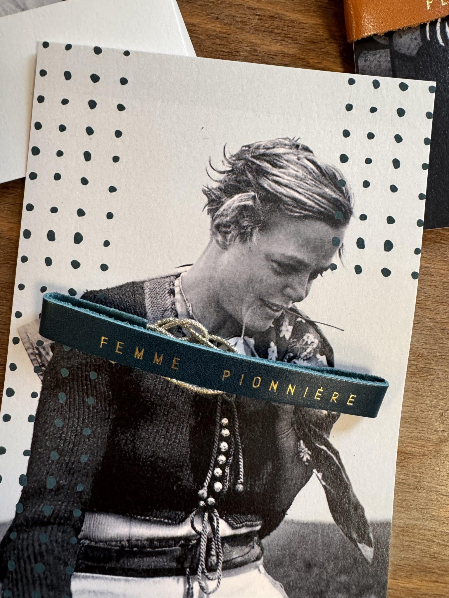 Bracelets à message – Collection “Femmes Inspirantes” - Femme Pionnière