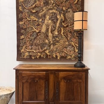 Tapisserie d’Aubusson « Orphée charmant les oiseaux » Élie Grekoff, Atelier Pinto