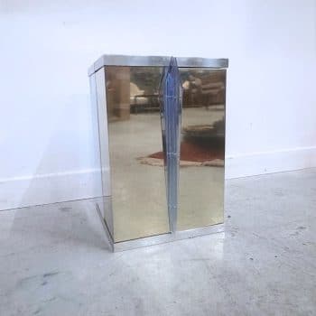 Petit meuble de rangement miroir – Ancien présentoir à parfums Thierry Mugler