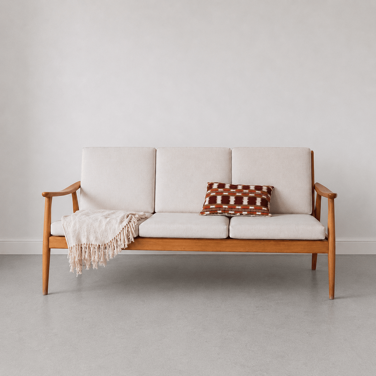 Banquette scandinave vintage, années 60 – Image 2