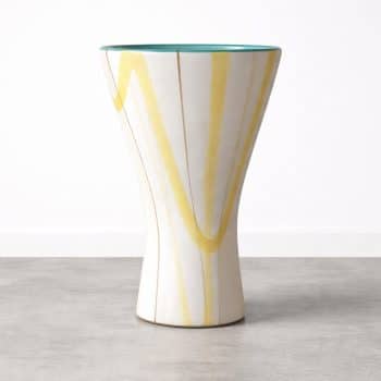 Vase vintage Roger Capron Vallauris, céramique graphique, années 50