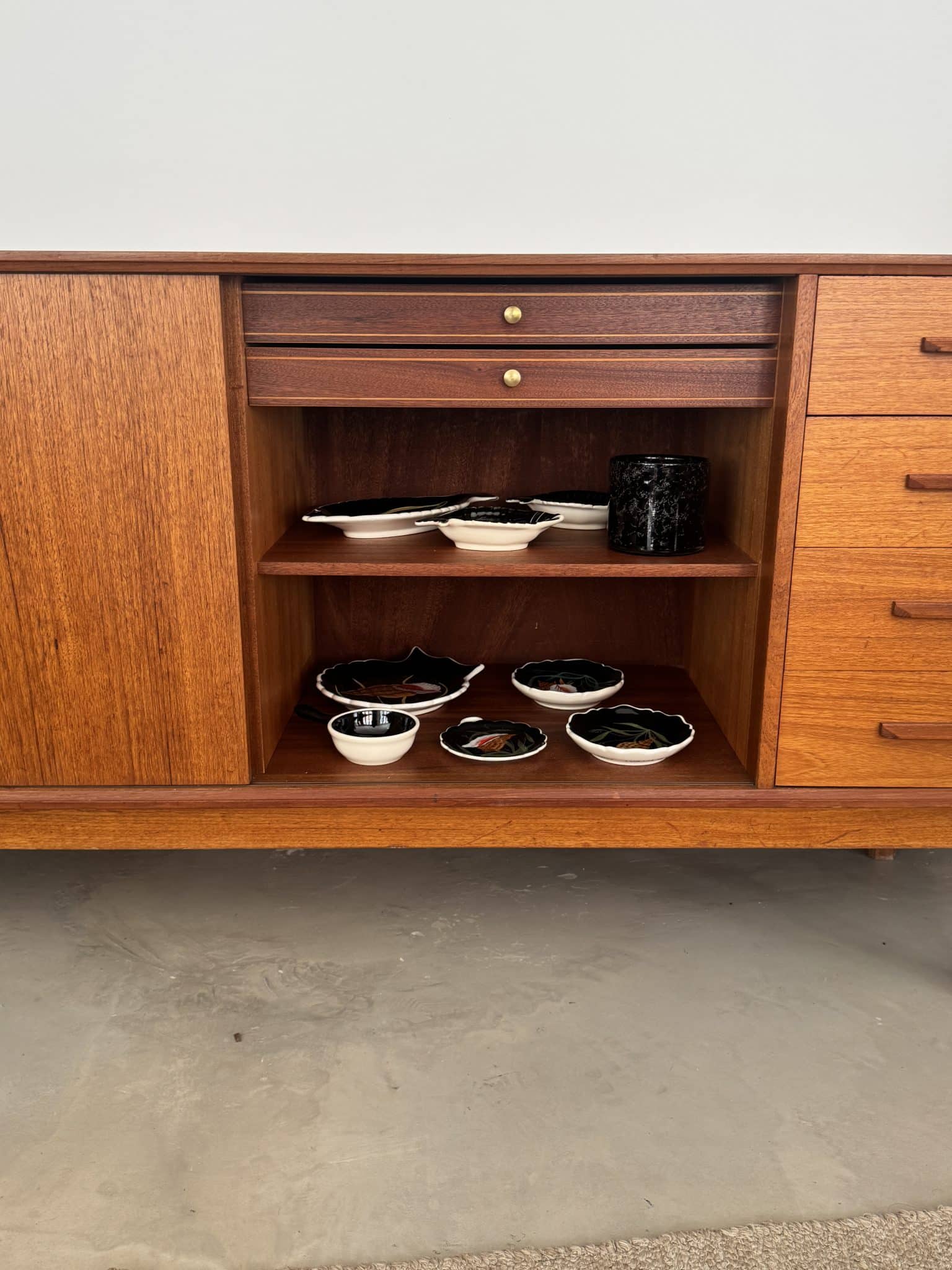 Enfilade scandinave en teck, années 1960 – Image 3