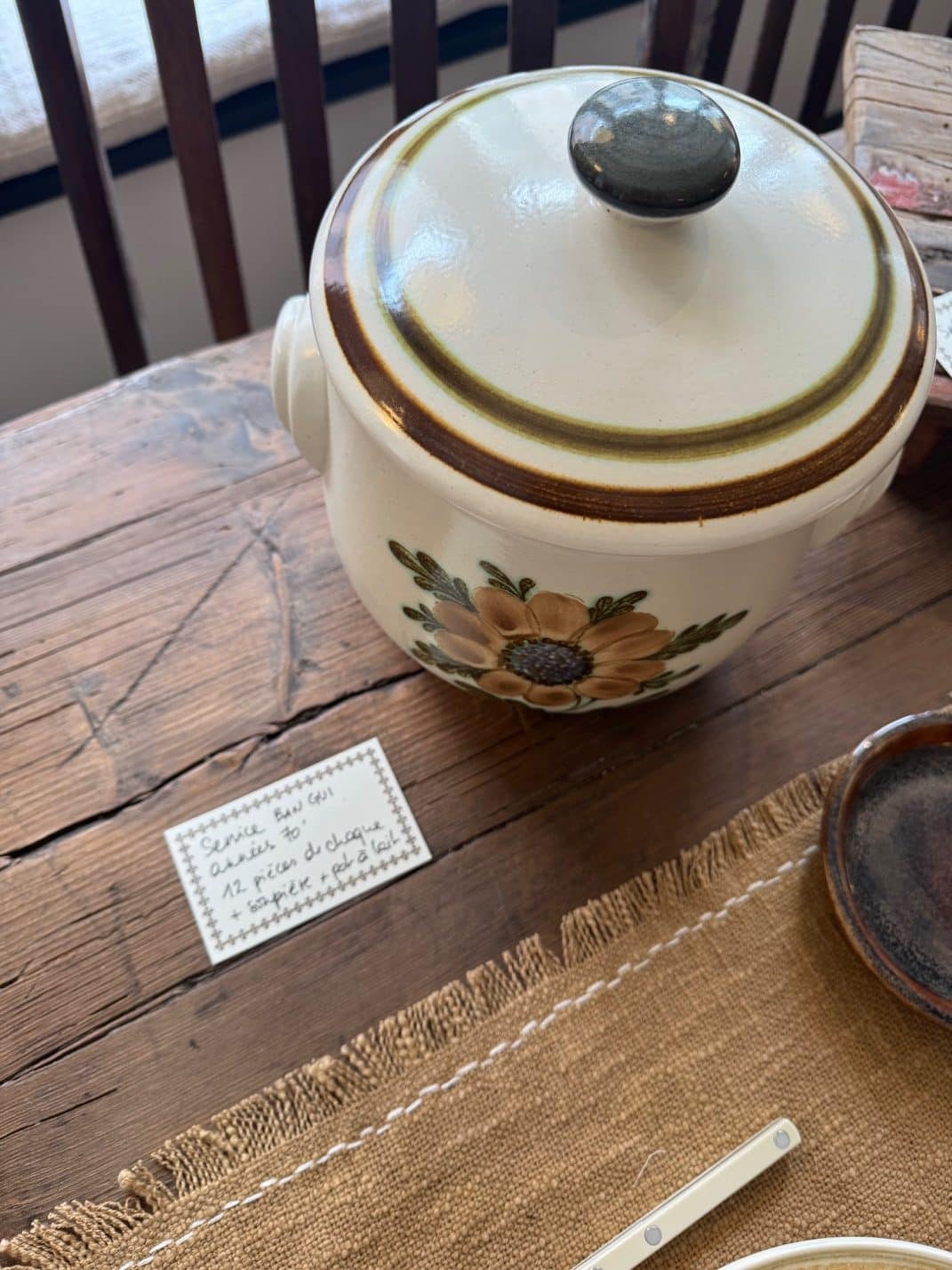 Service de vaisselle ancien modèle Bangui – Faïencerie de Gien – Image 6
