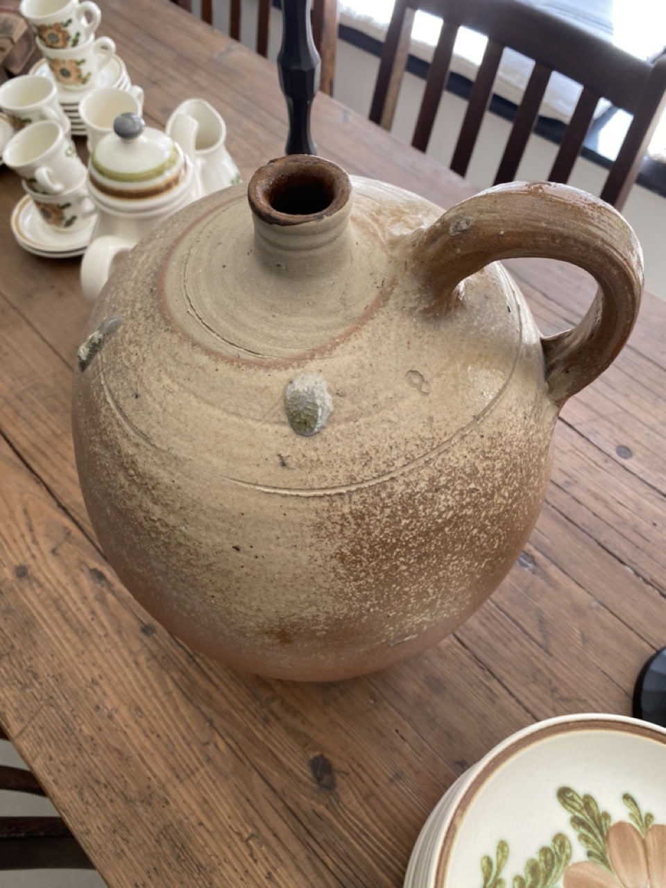 Jarre ancienne en grès émaillé – Image 8