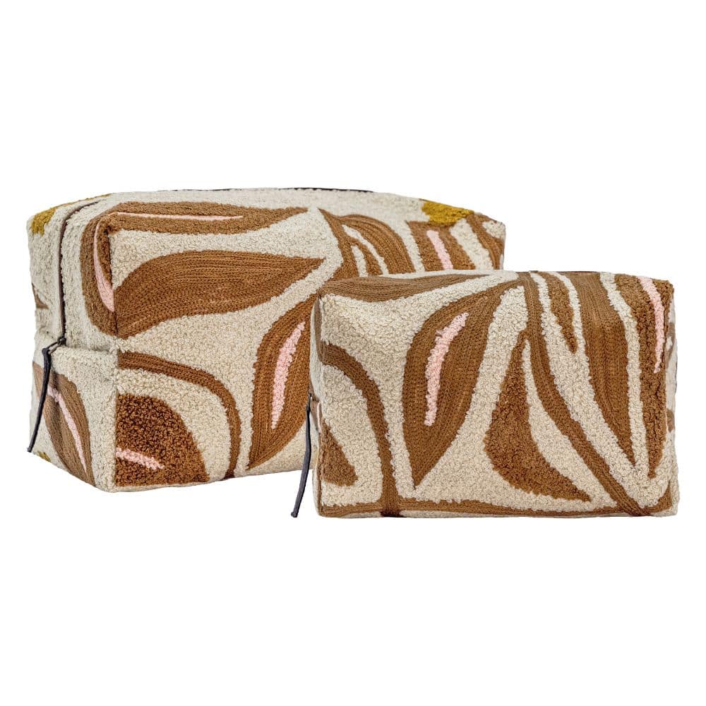 Petite trousse à maquillage brodée