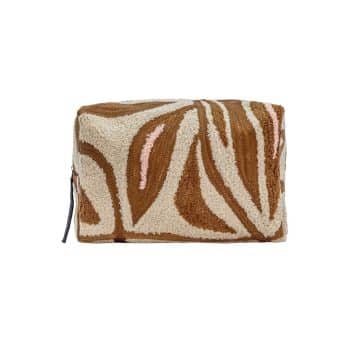 Trousse à maquillage brodée