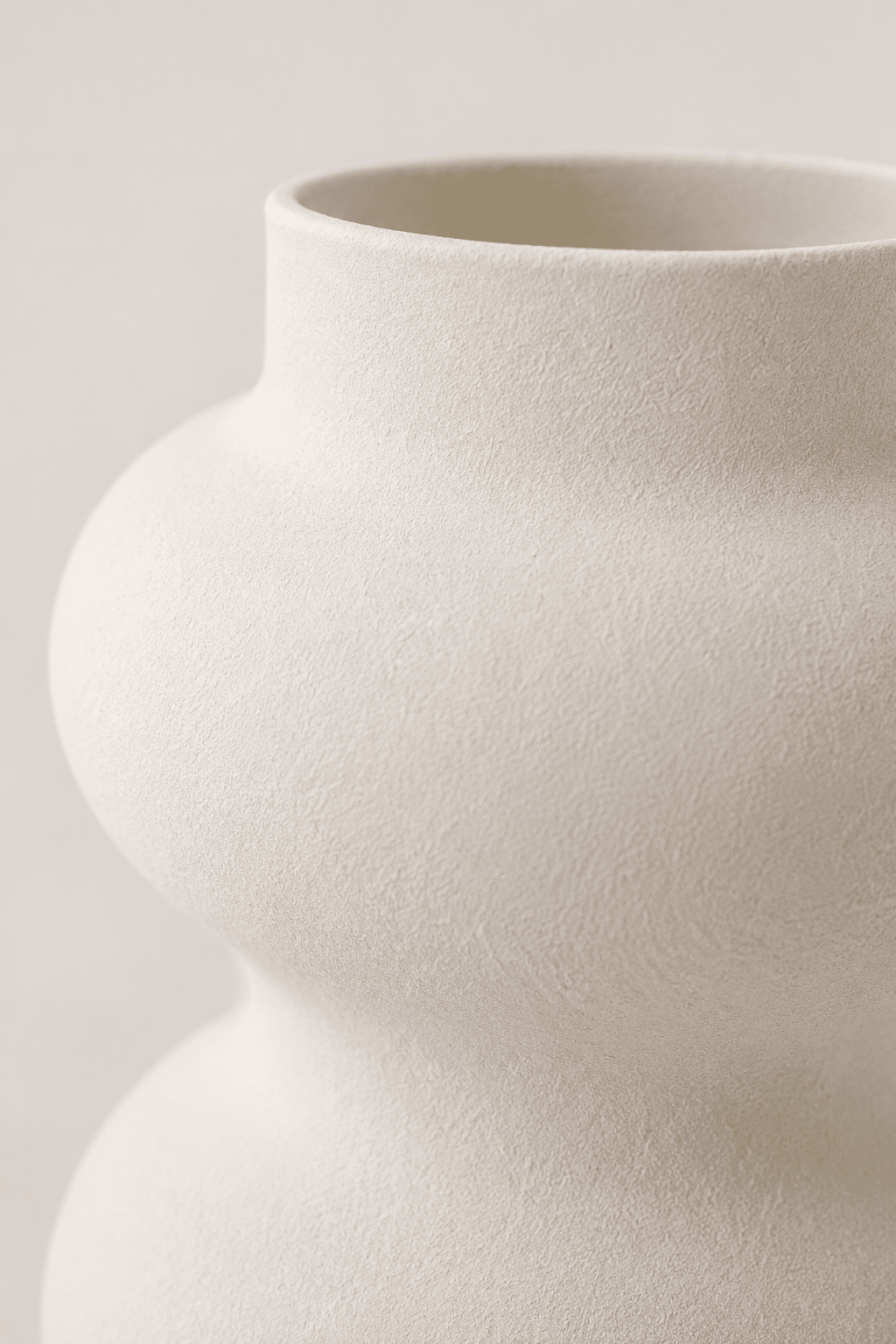 Vase « Ceramic Double » blanc – Image 2