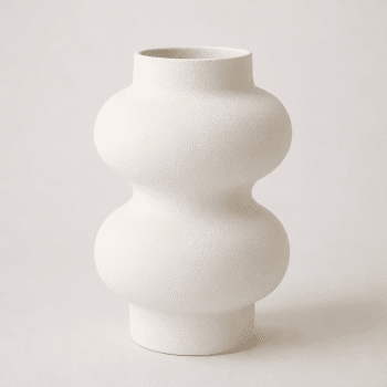 Vase « Ceramic Double » blanc