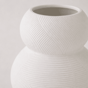 Vase « Dodu » blanc