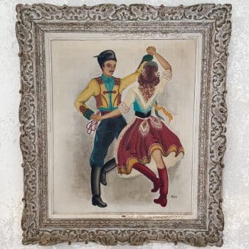 Tableau “les danseurs” – A. Guillaud, mars 1948