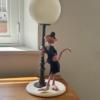 Lampe vintage “La Panthère Rose”