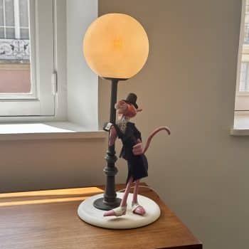 Lampe vintage “La Panthère Rose”