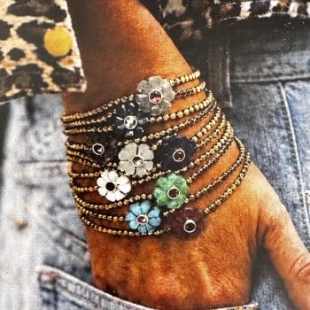 Bracelet Mini Flower • Le monde est stone