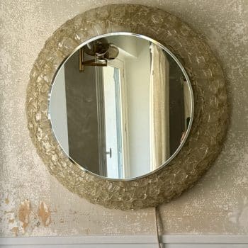 Miroir lumineux vintage attribué à Egon Hillebrand – Allemagne, années 1970