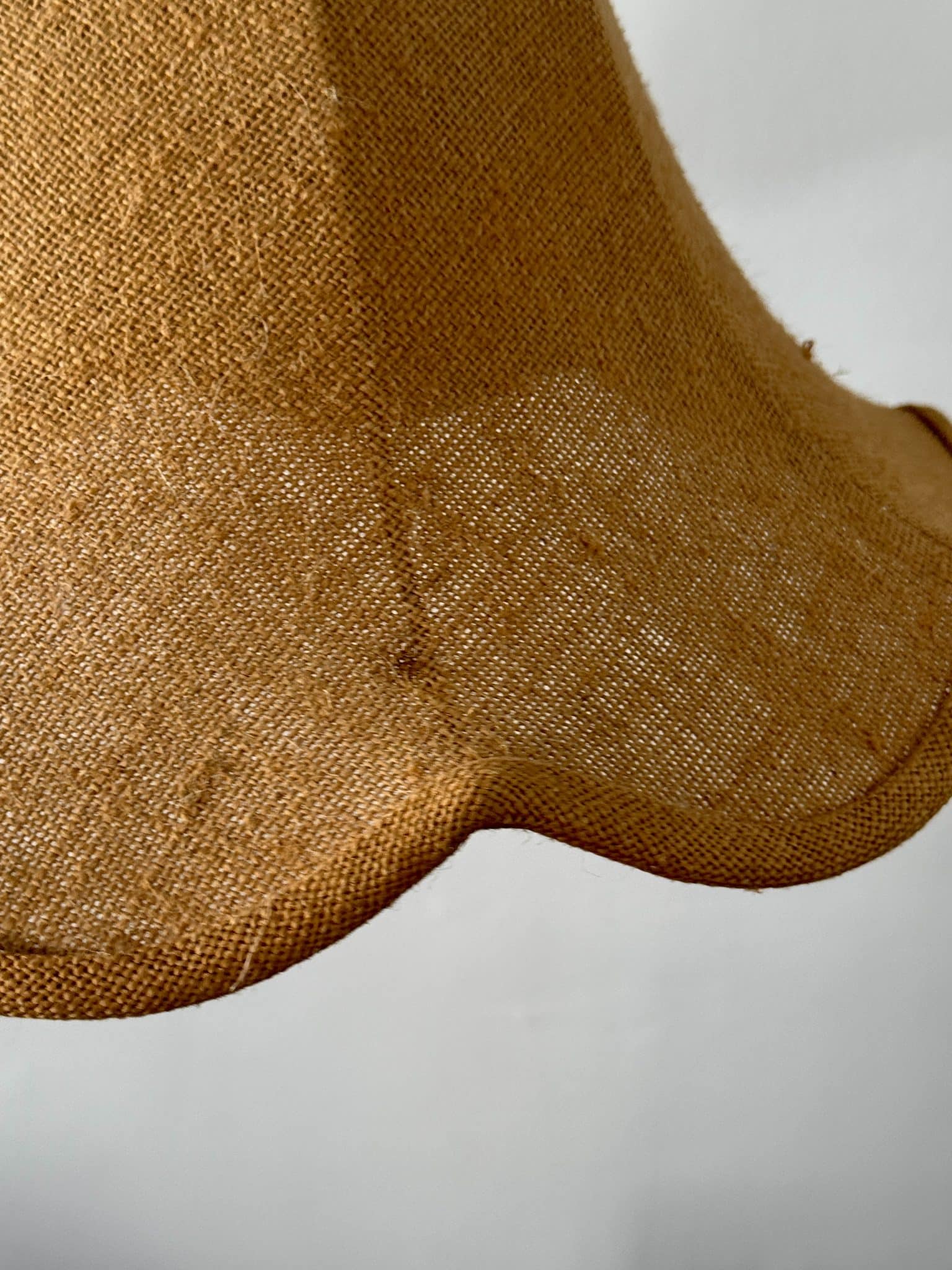 Suspension vintage en toile de jute – Image 7
