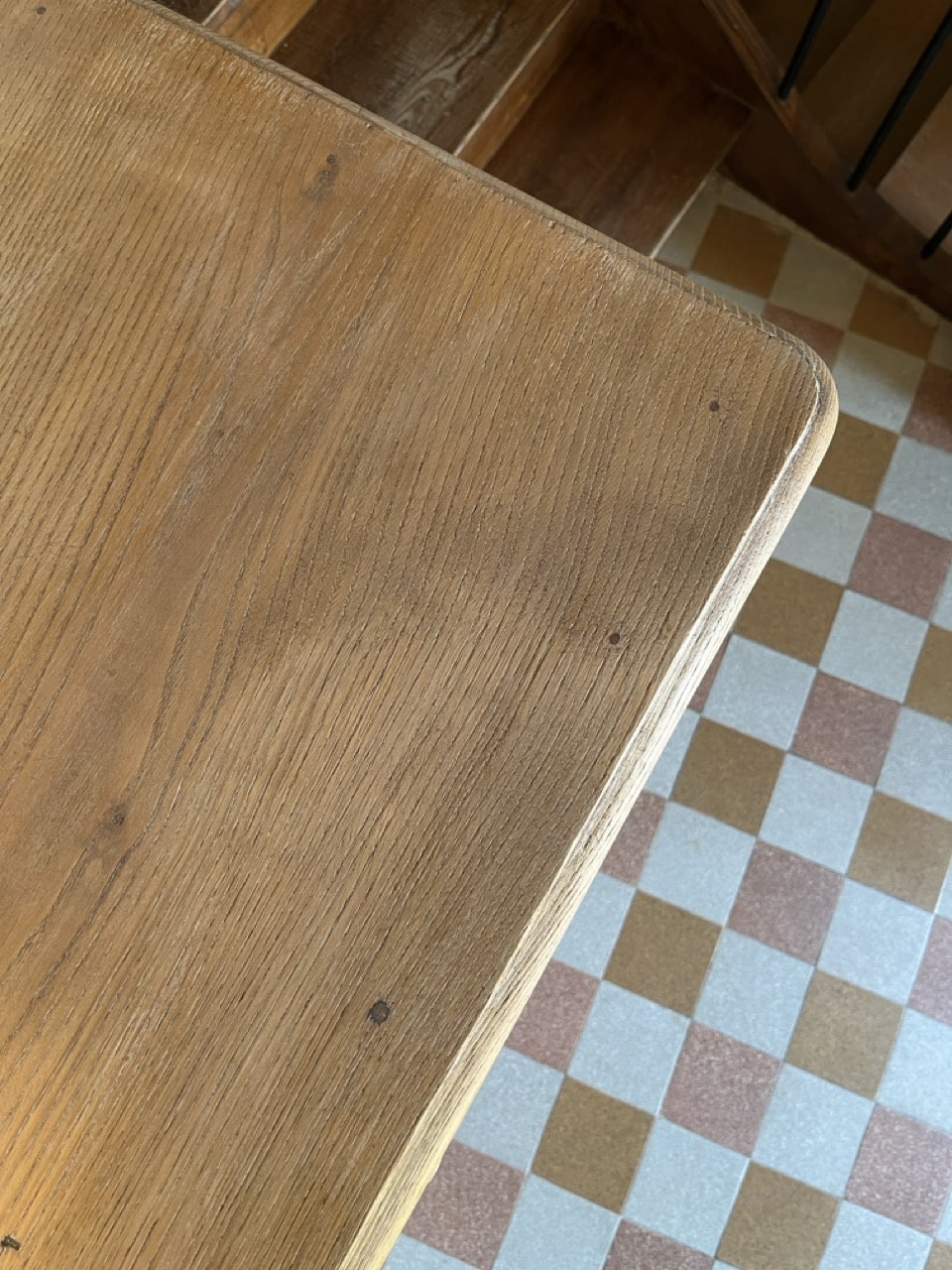 Confiturier ancien en Chêne "Léon" – Image 10