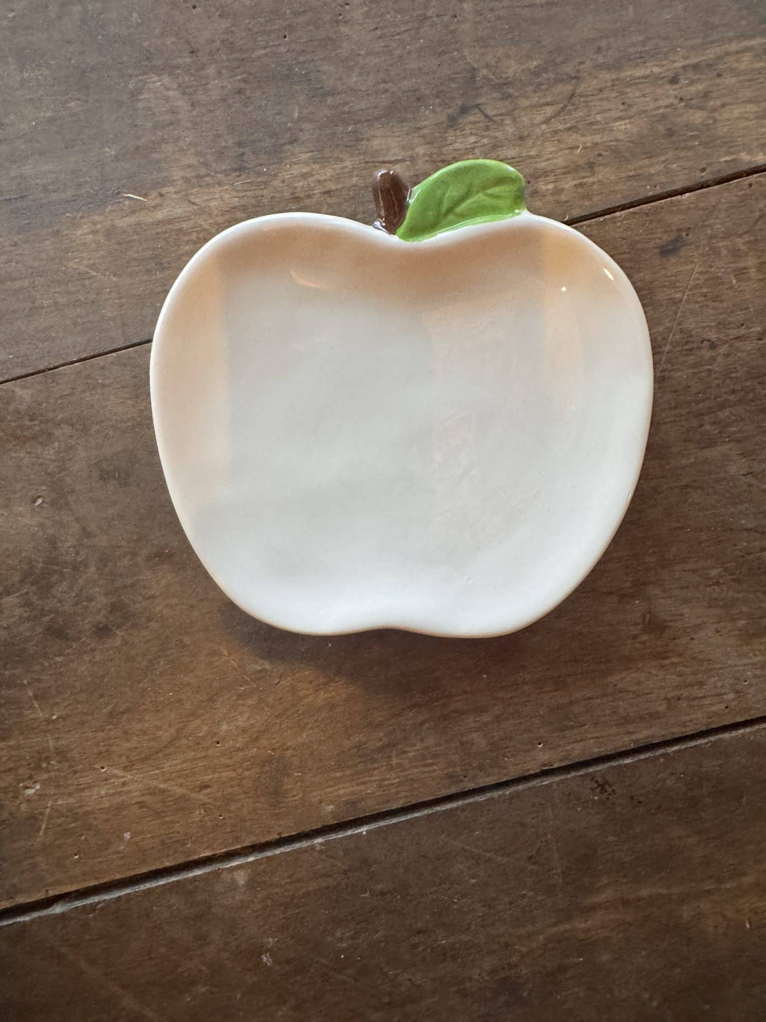 Assiette pomme blanc – Image 4