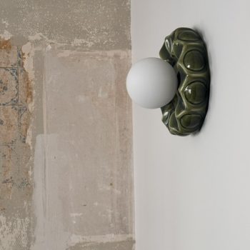 Applique Fleur en céramique