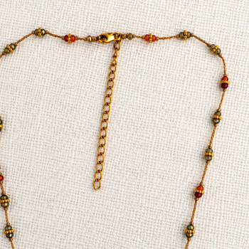 Collier Sienna, pierres naturelles