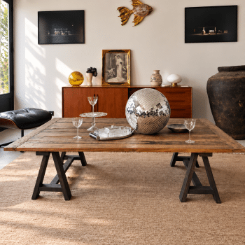 Table basse XXL espagnole – années 80