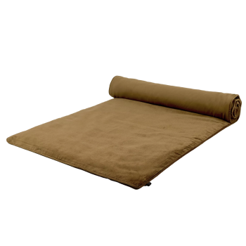 Édredon en velours côtelé – 85 × 200 cm