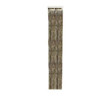 Rideau de franges métallisées doré champagne – 250 × 100 cm