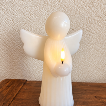 Bougie LED ange – Trois hauteurs au choix